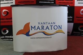 Big exhibition table Vantaa Maraton