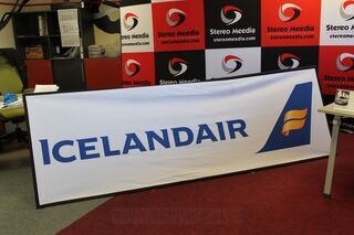 Icelandair 3x1m advertisement banner